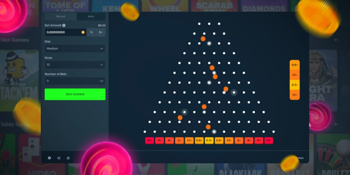 Plinko Stake игра
